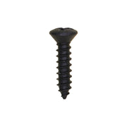 Phillips Oval Head Tapping Screw 4 x 1/2" Black Oxide