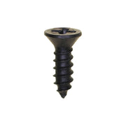 Phillips Flat Head Tapping Screw 4 x 3/8" Black Oxide