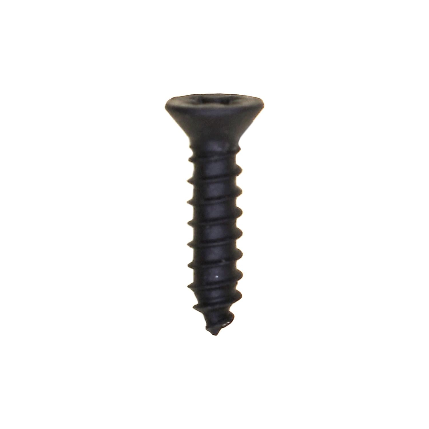 Phillips Flat Head Tapping Screw 4 x 1/2" Black Oxide