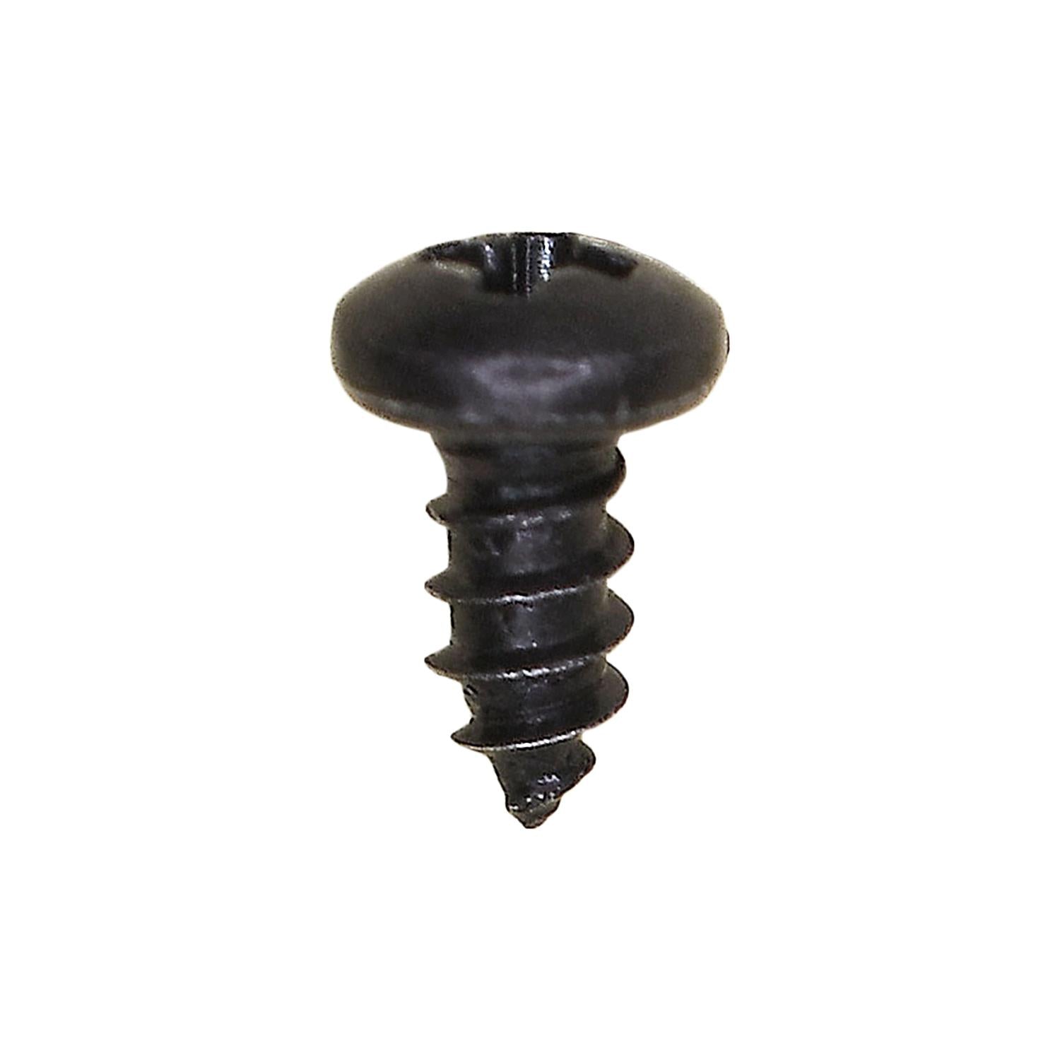 Phillips Pan Head Tapping Screw 4 x 1/4" Black Oxide