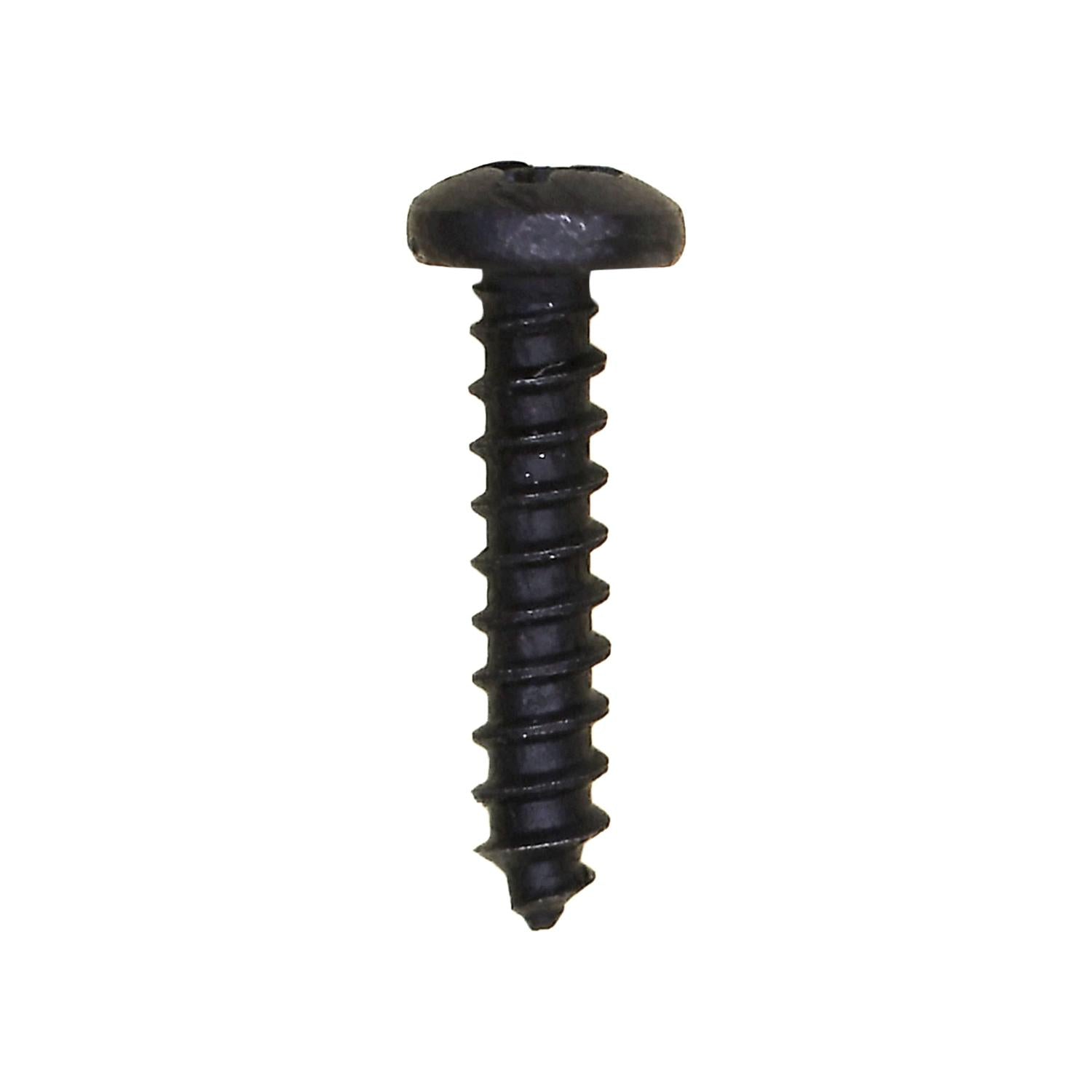 Phillips Pan Head Tapping Screw 4 x 1/2" Black Oxide