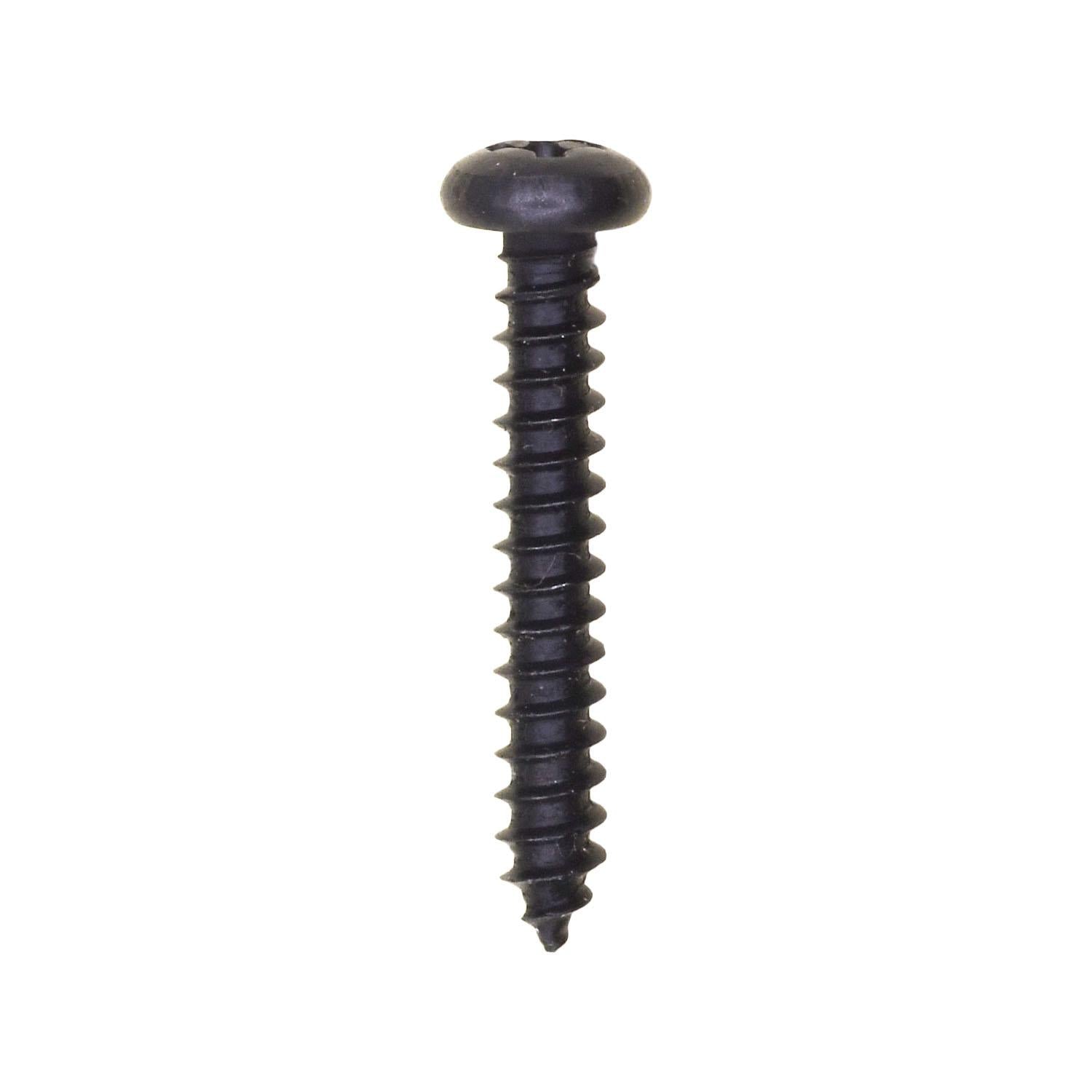 Phillips Pan Head Tapping Screw 4 x 3/4" Black Oxide