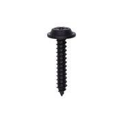 Phillips Flat Washer Head Tapping Screw #6 x 3/4" Black