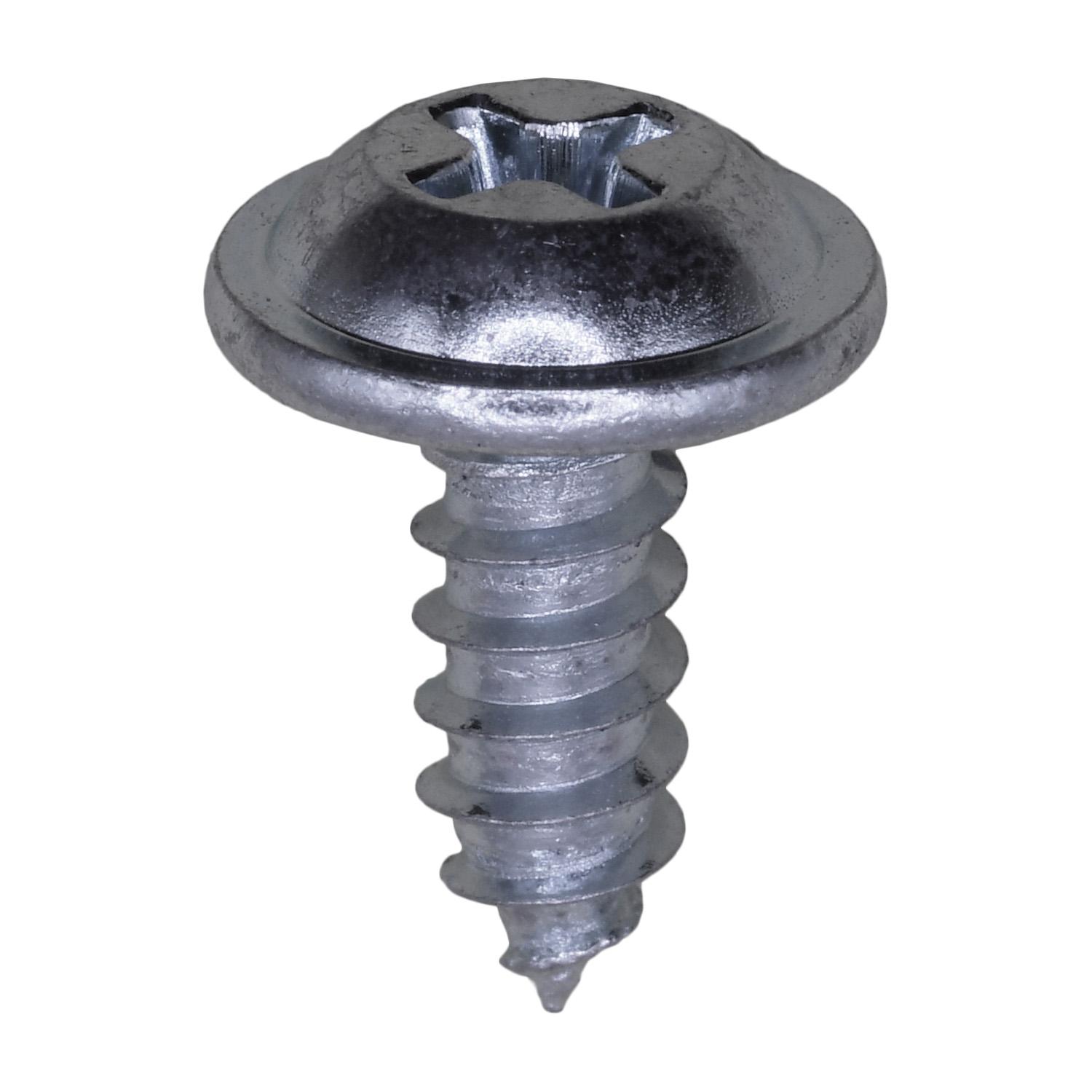 Phillips Flat Top Washer Head Tapping Screw #10 x 1/2"