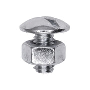 1/4"-20 x 1/2" Slotted Truss Head Zinc M/S