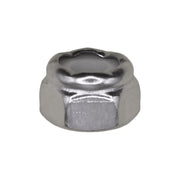 8-32 Nylon Lock Nut 18-8 Stainless Steel