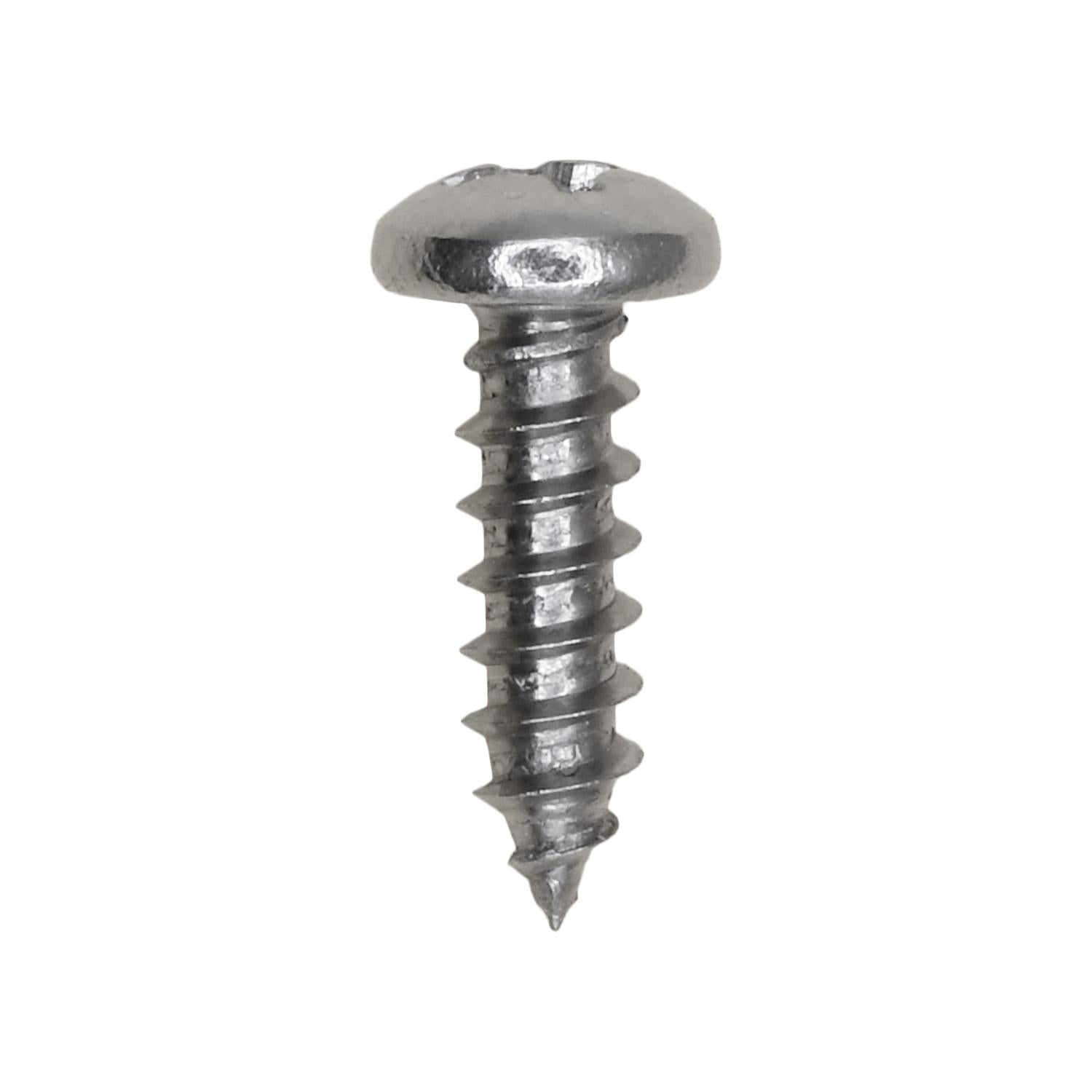 6 x 1/2" Phillips Pan Head Tapping Screw 18-8