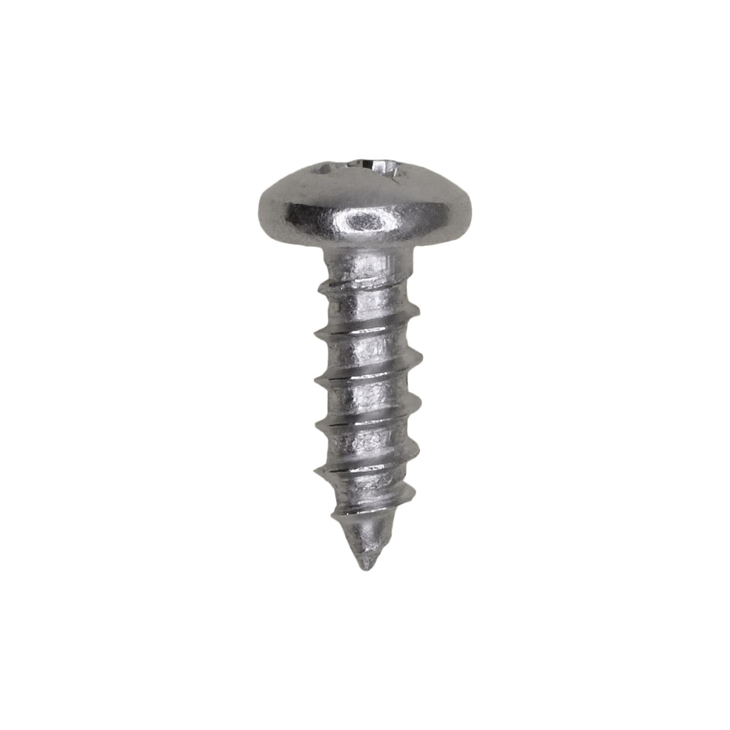 8 x 1/2" Phillips Pan Head Tapping Screw 18-8