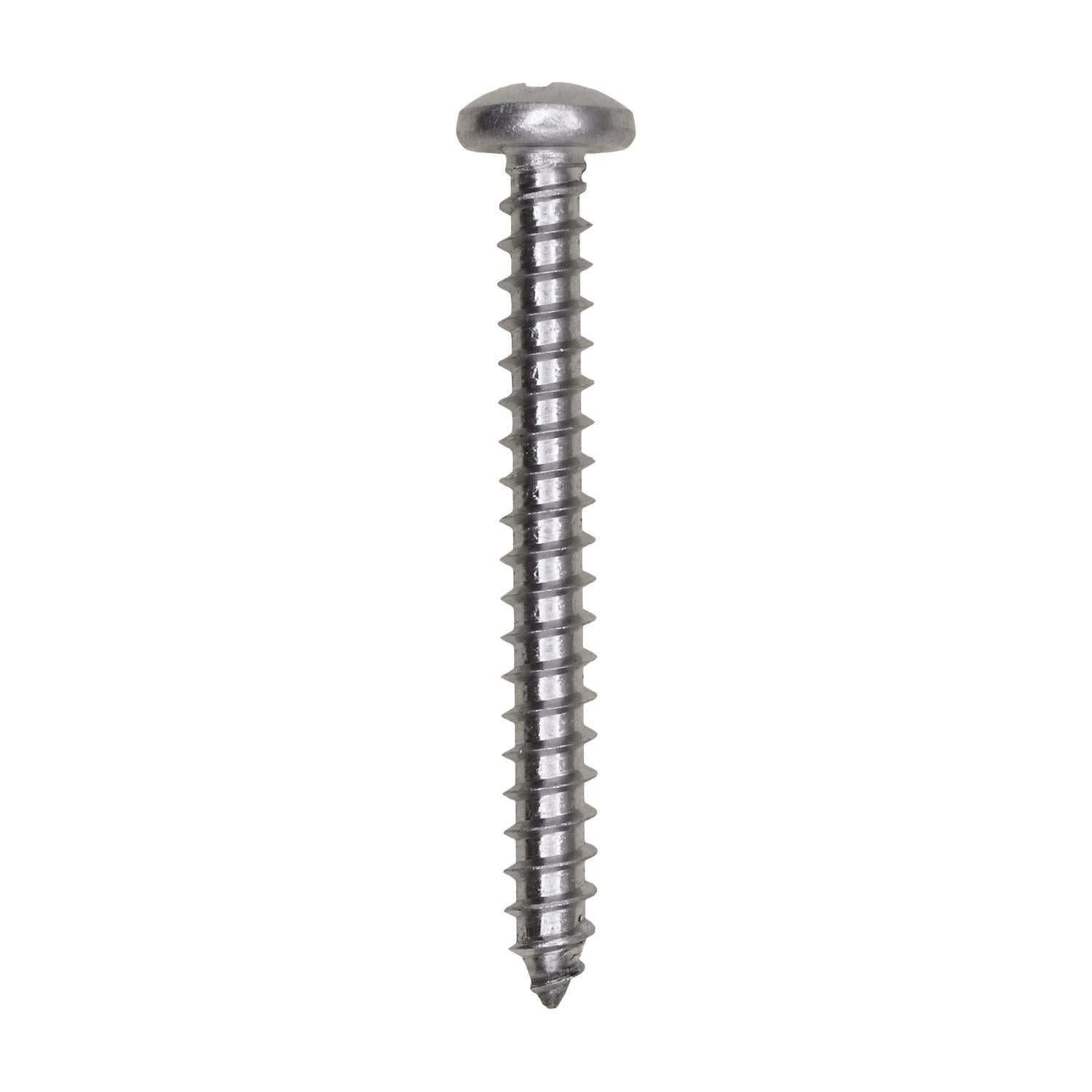 8 x 1-1/2" Phillips Pan Head Tapping Screw 18-8