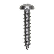 10 x 1" Phillips Pan Head Tapping Screw 18-8