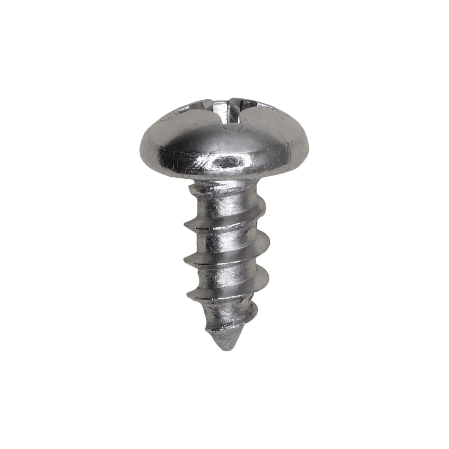 12 x 1/2" Phillips Pan Head Tapping Screw 18-8
