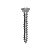 12 x 1-1/2" Phillips OvAluminumHead Tapping Screw 18-8