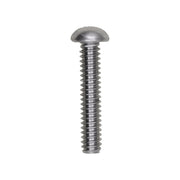10-24 x 1" Slotted Round Head Machine Screw 18-8