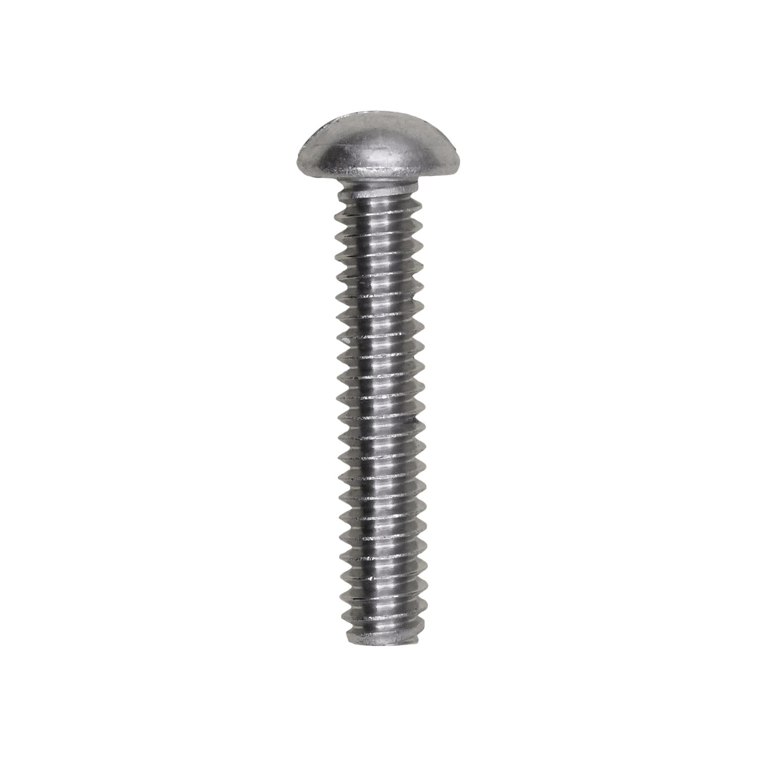 10-24 x 1" Slotted Round Head Machine Screw 18-8