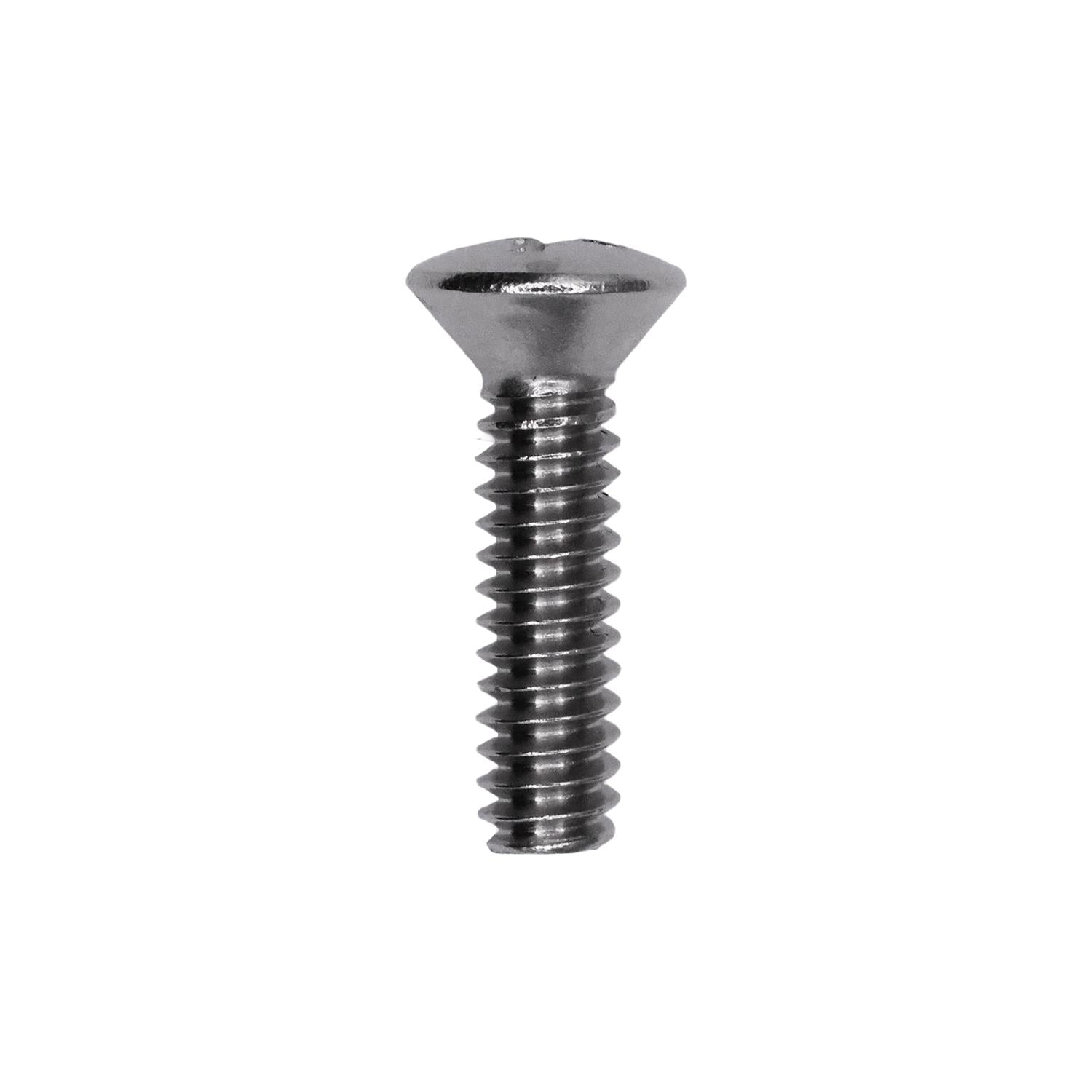 10-24 x 3/4" Phillips Oval Head Machine Screw 18-8