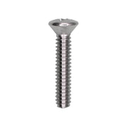 10-24 x 1" Phillips Oval Head Machine Screw 18-8