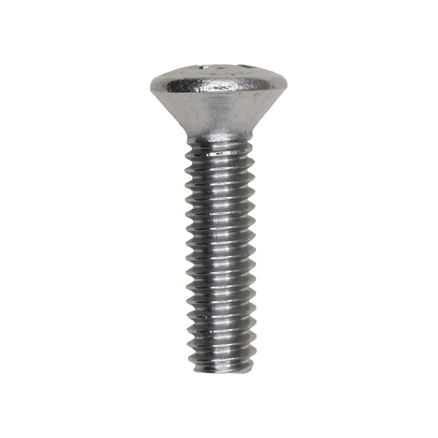 1/4"-20 x 1" Phillips Oval Head Machine Screw 18-8