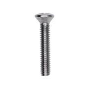 1/4"-20 x 1-1/2" Phillips Oval Head Machine Screw 18-8