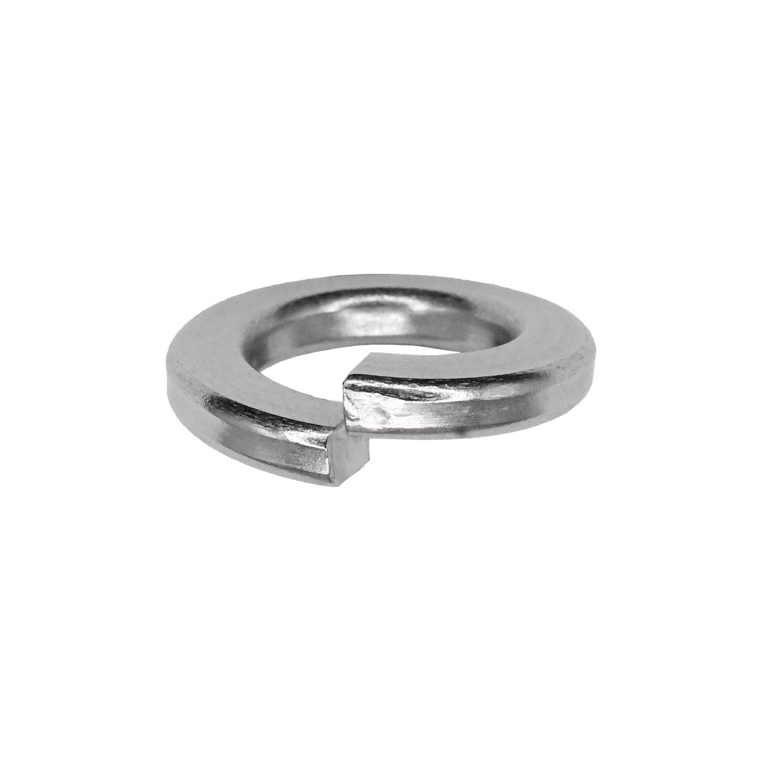 1/2" Medium Split Washer 18-8 Stainless Steel
