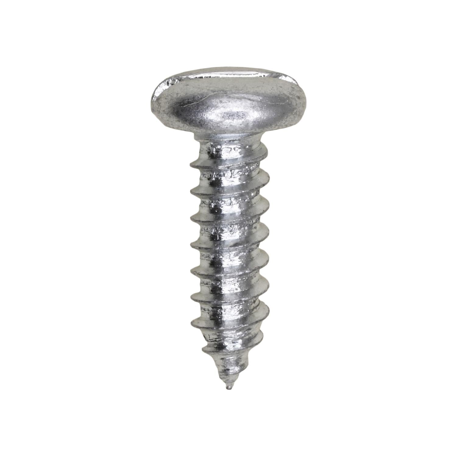 12 x 3/4" Slotted Pan Head Tapping Screw Zinc Ab