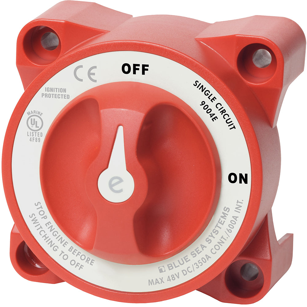 9004e e-Series Battery Switch Single Circuit ON/OFF w/Alternator Field Disconnect