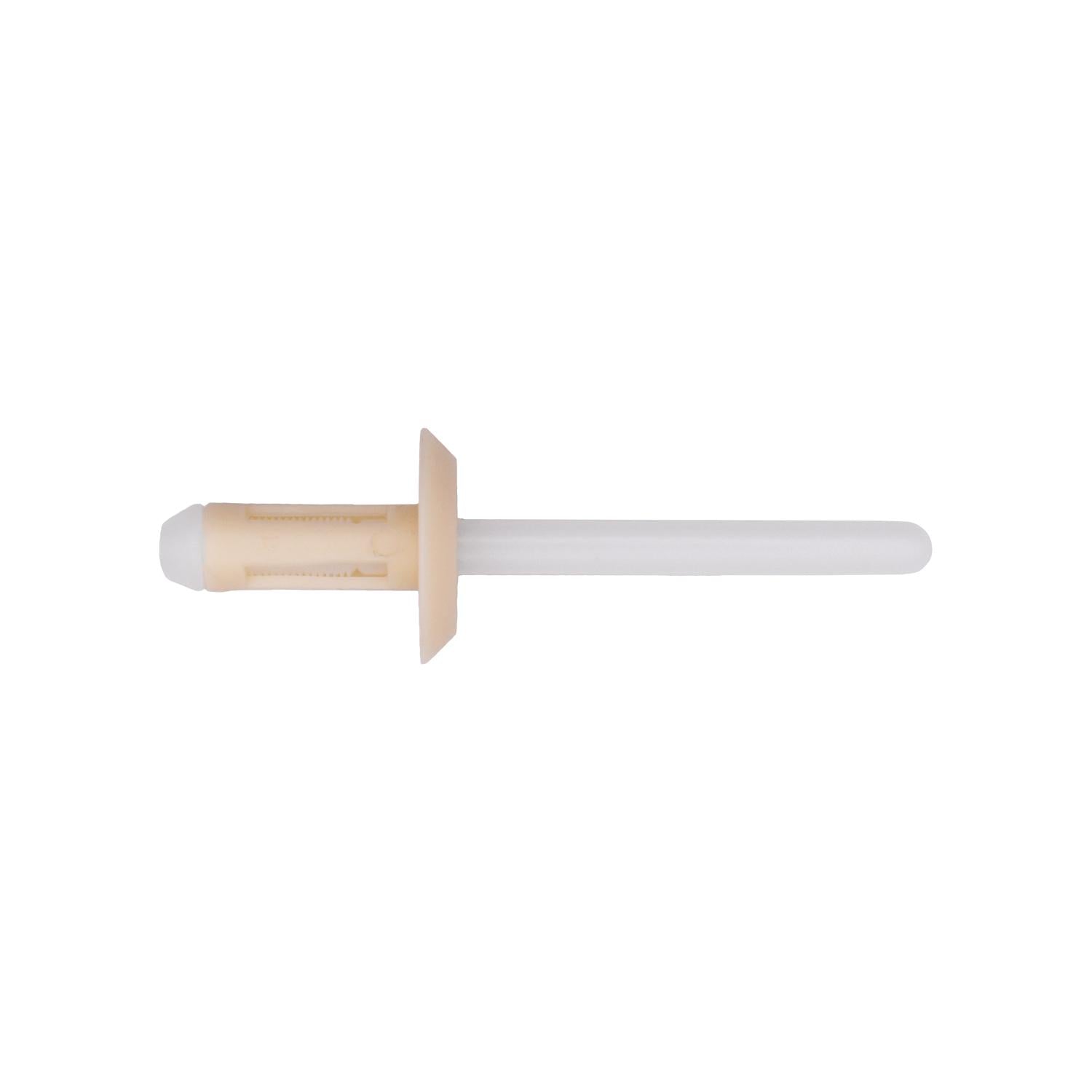 Nylon Expansion Rivet 1/4" Hole Diameter 2-3/16" Length