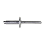 Blind Tack Rivet Large Flange Head 13/16" Length
