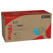 WypAll General Clean L30 Heavy Cleaning Towels (03086), Strong & Soft Wipes, Pop-UP Box, White, 10