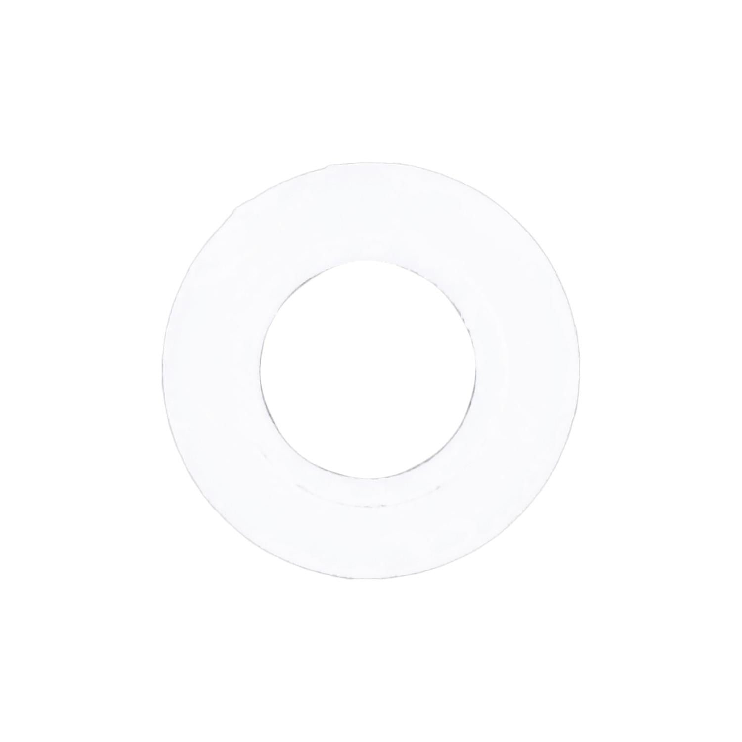 Nylon Flat Washer 1/8" Bolt194 Inside Diameter .032 Thick