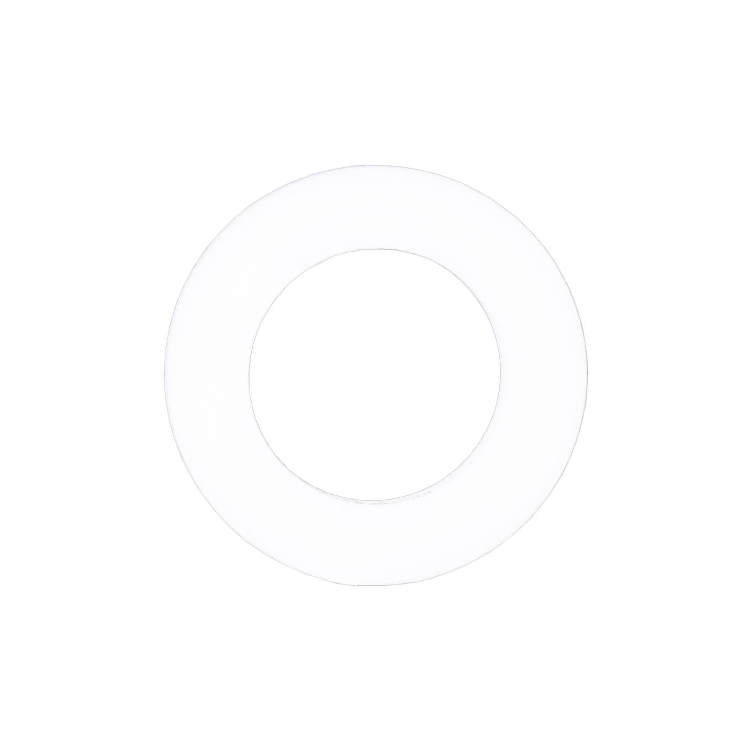 Nylon Flat Washer 5/16" Bolt380 Inside Diameter .062 Thick
