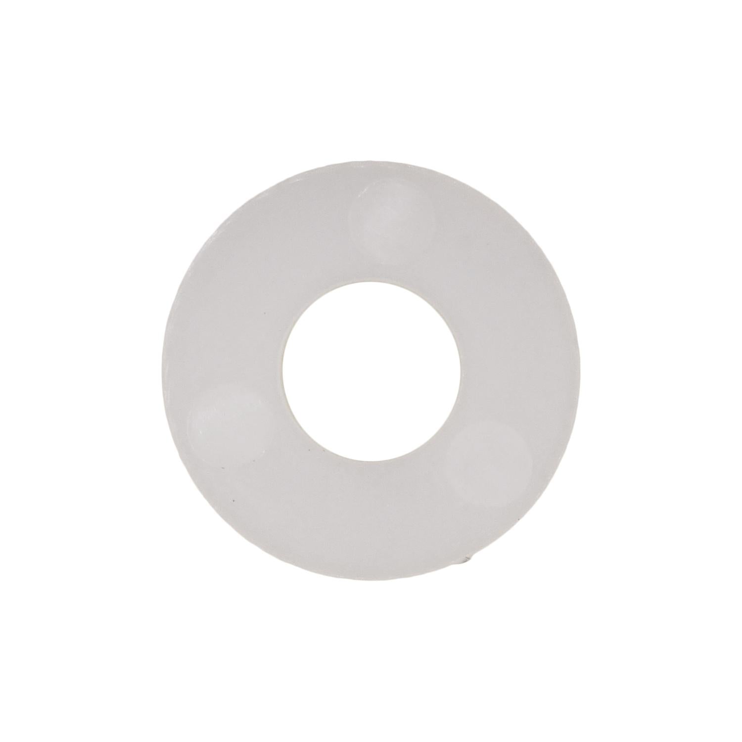 Nylon Flat Washer 1/4" Bolt317 Inside Diameter .062 Thick