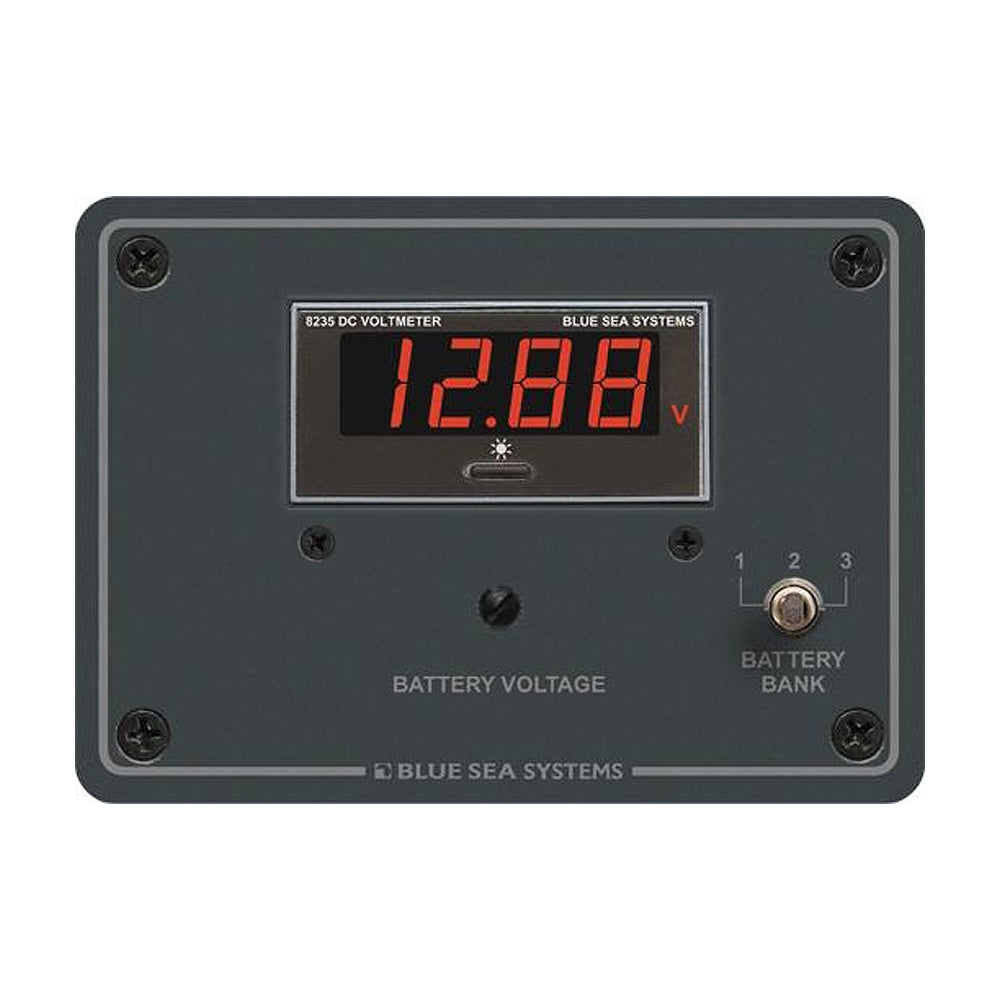 8051 DC Digital Voltmeter Panel