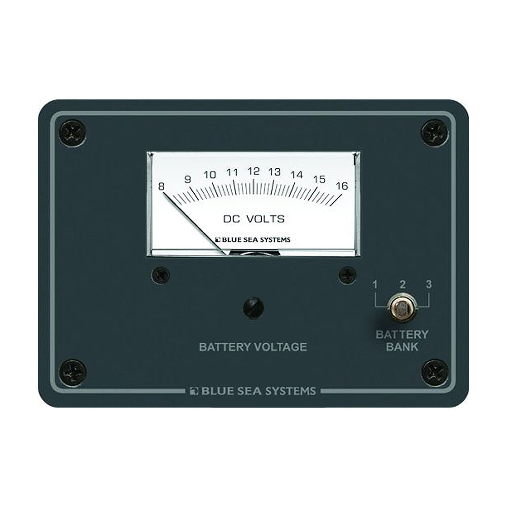 8015 DC Analog Voltmeter w/Panel