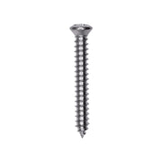 Phillips Oval Head Tapping Screw 8 x 1-1/4" #6 Head