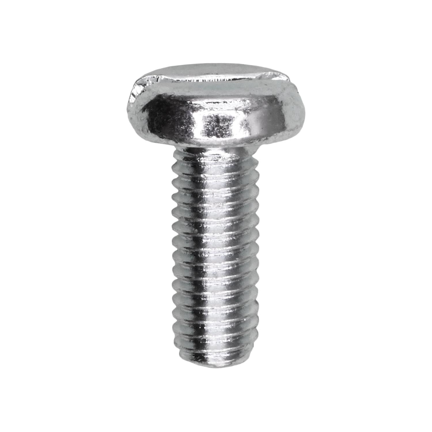 DIN 85, Pan Head Machine Screw Zinc Plated 6 x 16mm