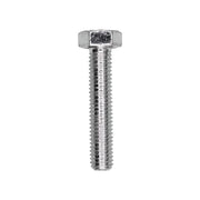 DIN 933 5 x 25 mm Cap Screw Zinc