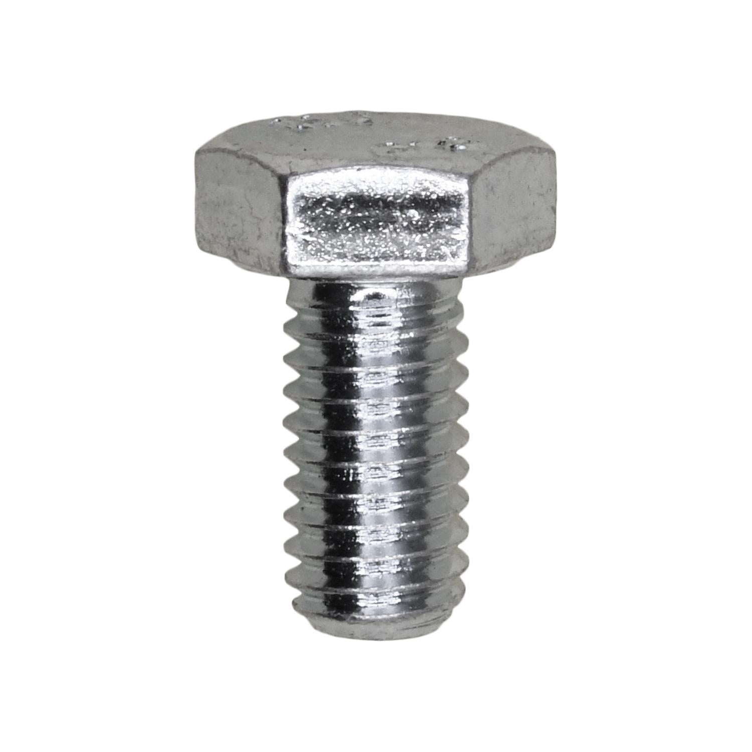 DIN 933 6 x 12mm Cap Screw Zinc Grade 8.8