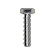 DIN 933 6 x 25mm Cap Screw Zinc Grade 8.8