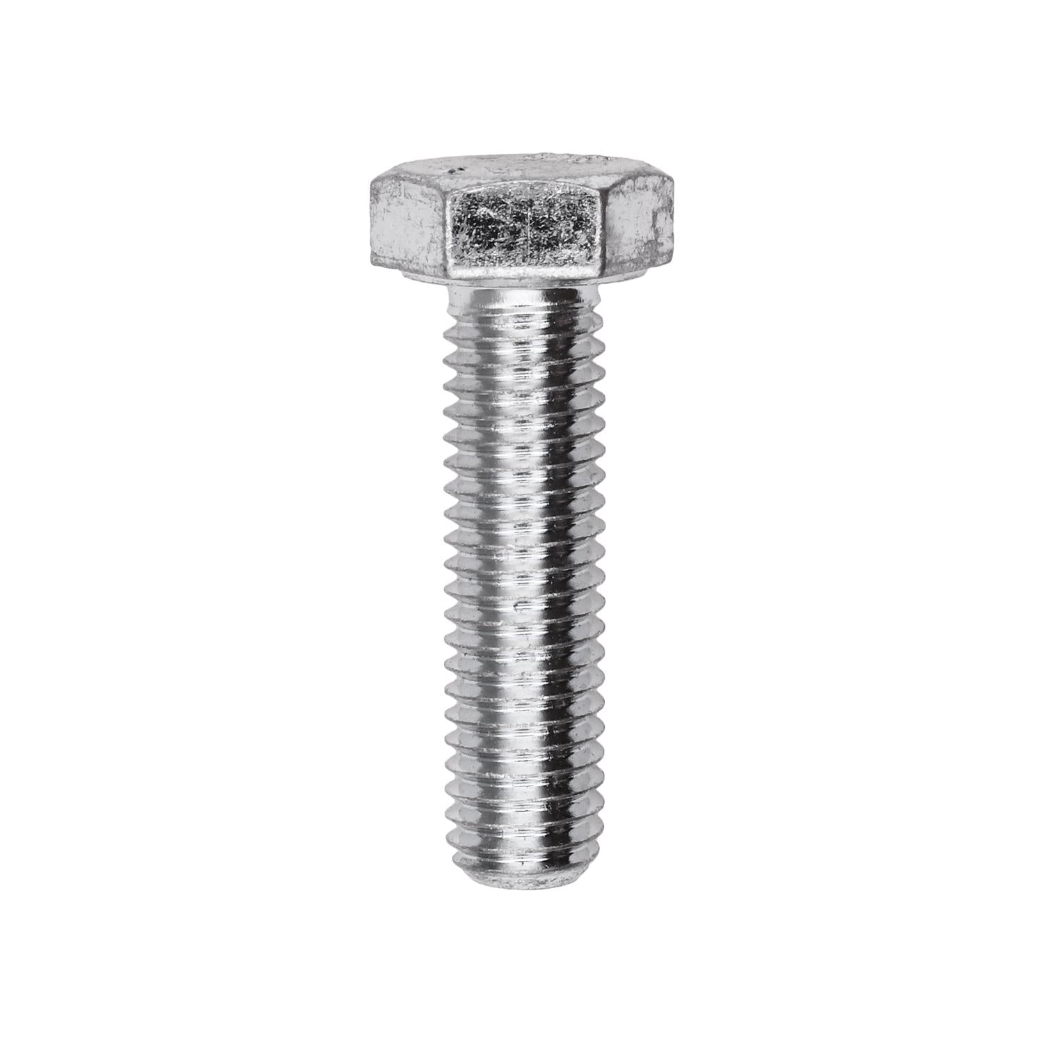 DIN 933 8mm x 30mm Cap Screw Zinc Grade 8.8