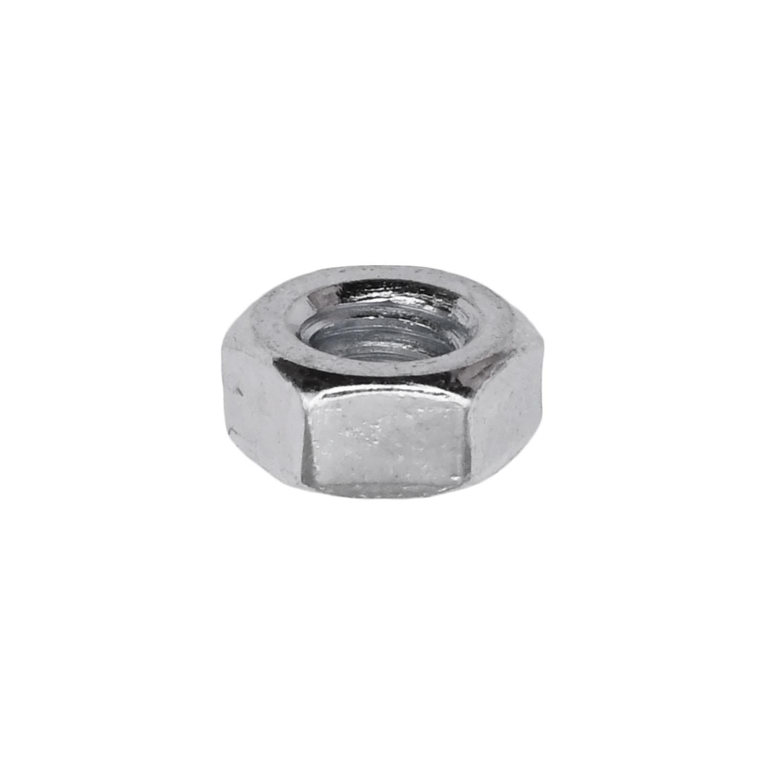 6mm-1.0 DIN 934 Hex Nut - Zinc
