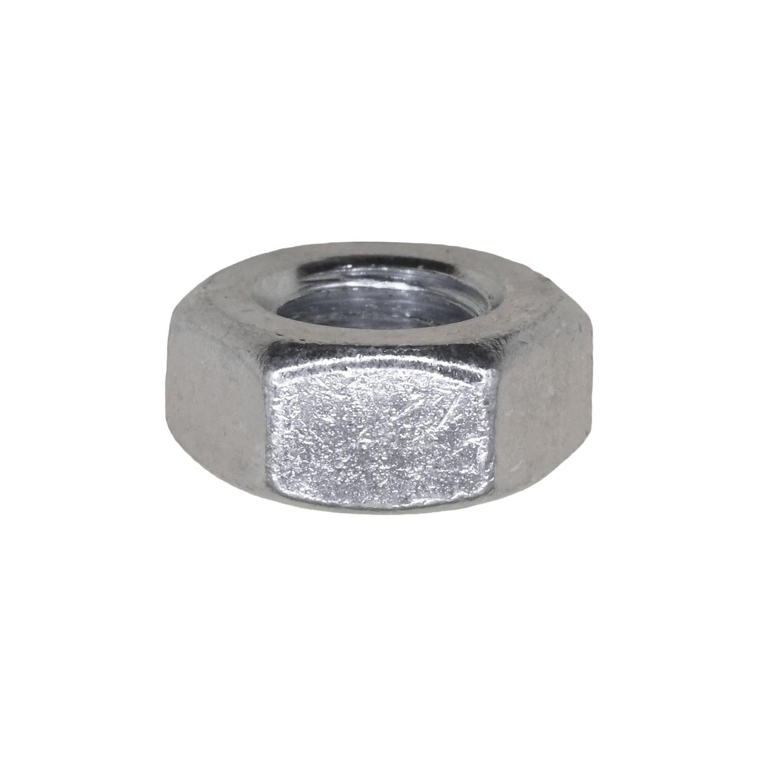 10mm-1.25 DIN 934 Hex Nut - Zinc