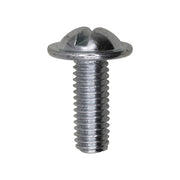 Slotted Round Washer Head License Plate Screw M6-1.0 x 16mm