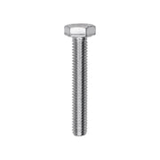 4-.70 x 25mm DIN 933 Cap Screw Class 8.8 - Zinc