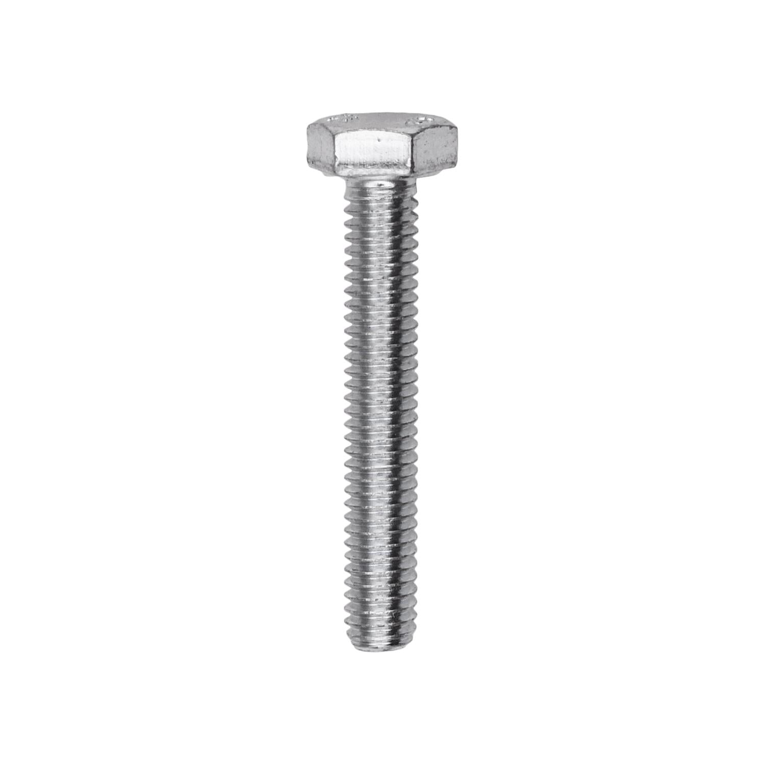 4-.70 x 25mm DIN 933 Cap Screw Class 8.8 - Zinc