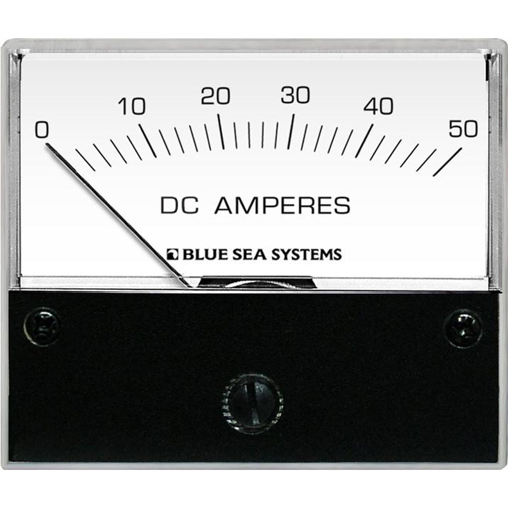 8022 DC Analog Ammeter - 2-3/4 Face, 0-50 AMP DC