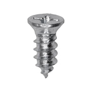 Phillips Flat Head Tapping Screw 8 x 7/16" #6 Head Zinc