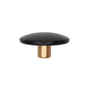 Black Snap Fastener Cap