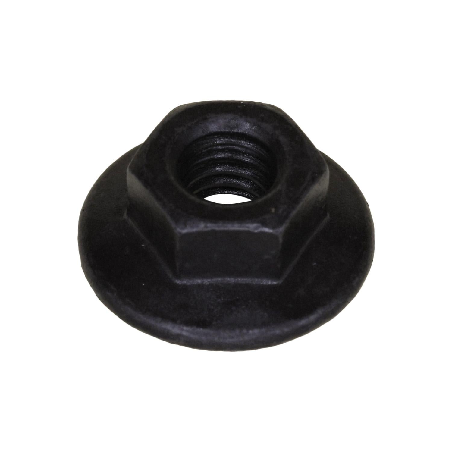 Spin Lock Nut with Serrated M6-1.0 Threads 17mm O.D.