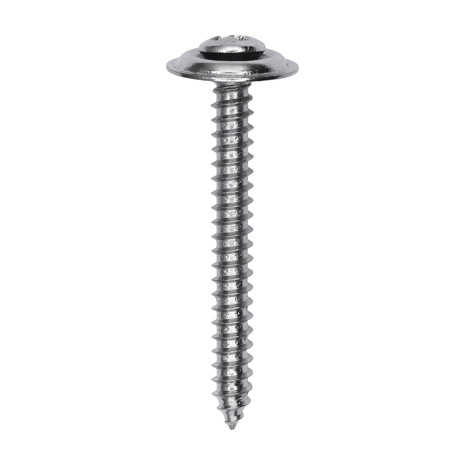 Sems Phillips Oval Tapping Screw #6 Head 8 x 1" 1/2"