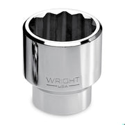 3/4 in Drive, 1-7/8" SAE Socket, 12 Points, 3/4 in. Dr,1-7/8 in.,